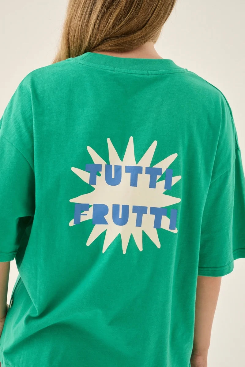 Tutti Oversized Tee in Kiwi