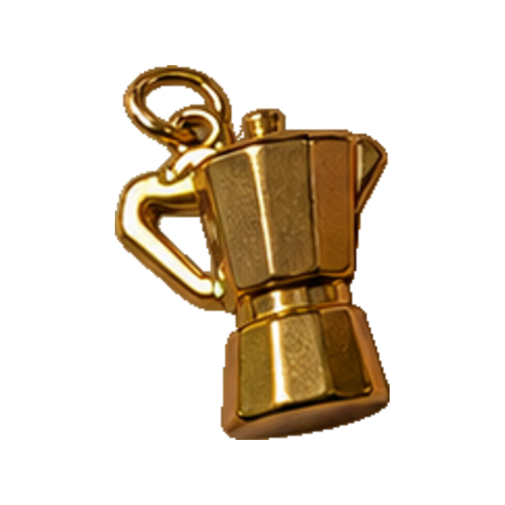 Coffee Pot Charm