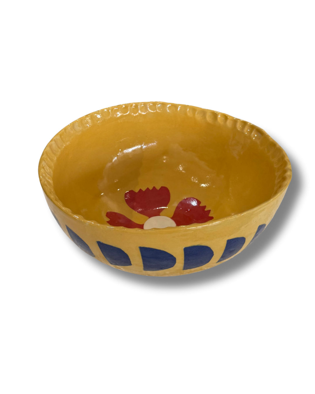Sunshine Floral Large Bowl