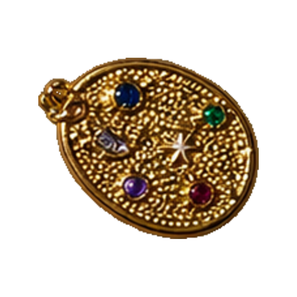 moon and stars charm