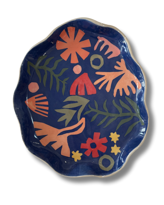 Lagoon Reflections Large Platter Dish