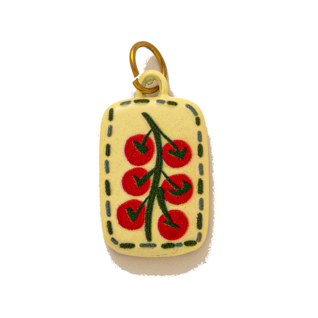 Vine Tomato Charm
