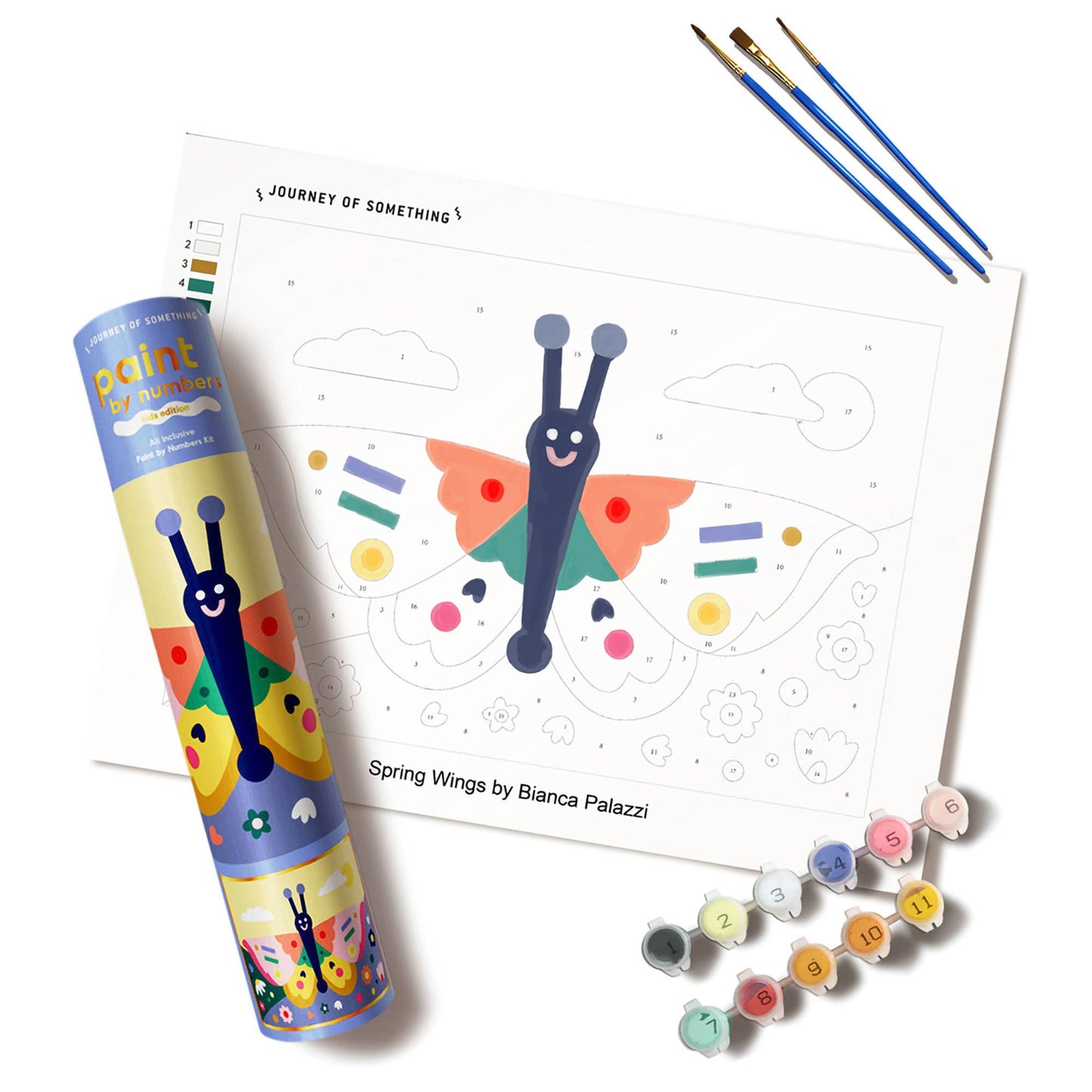 Kids Paint by Numbers - Spring Wings