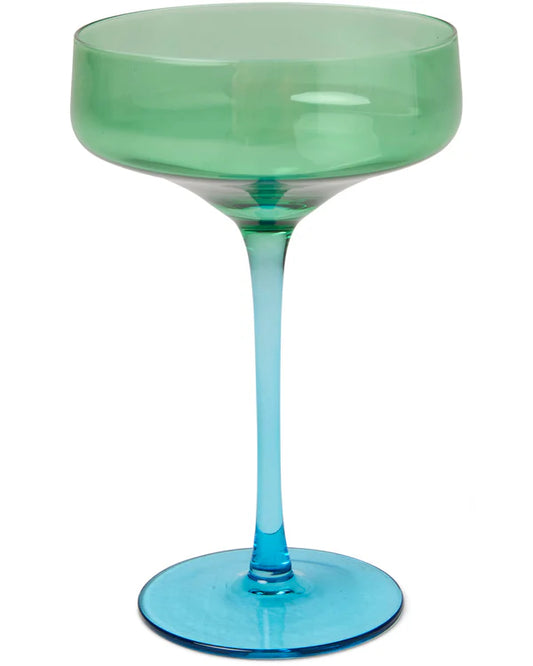 Pistachio Crush Margarita Glass 2 Peice Set
