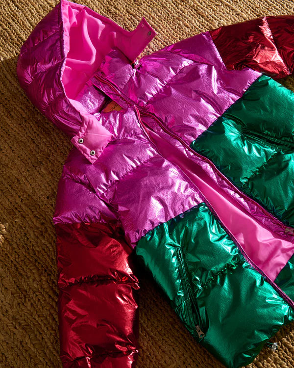 Joy Foil Puffa Jacket
