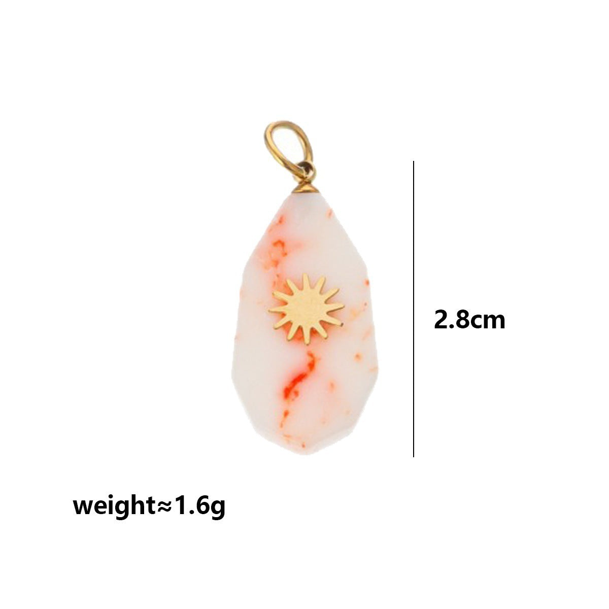 Sun Stone Charm
