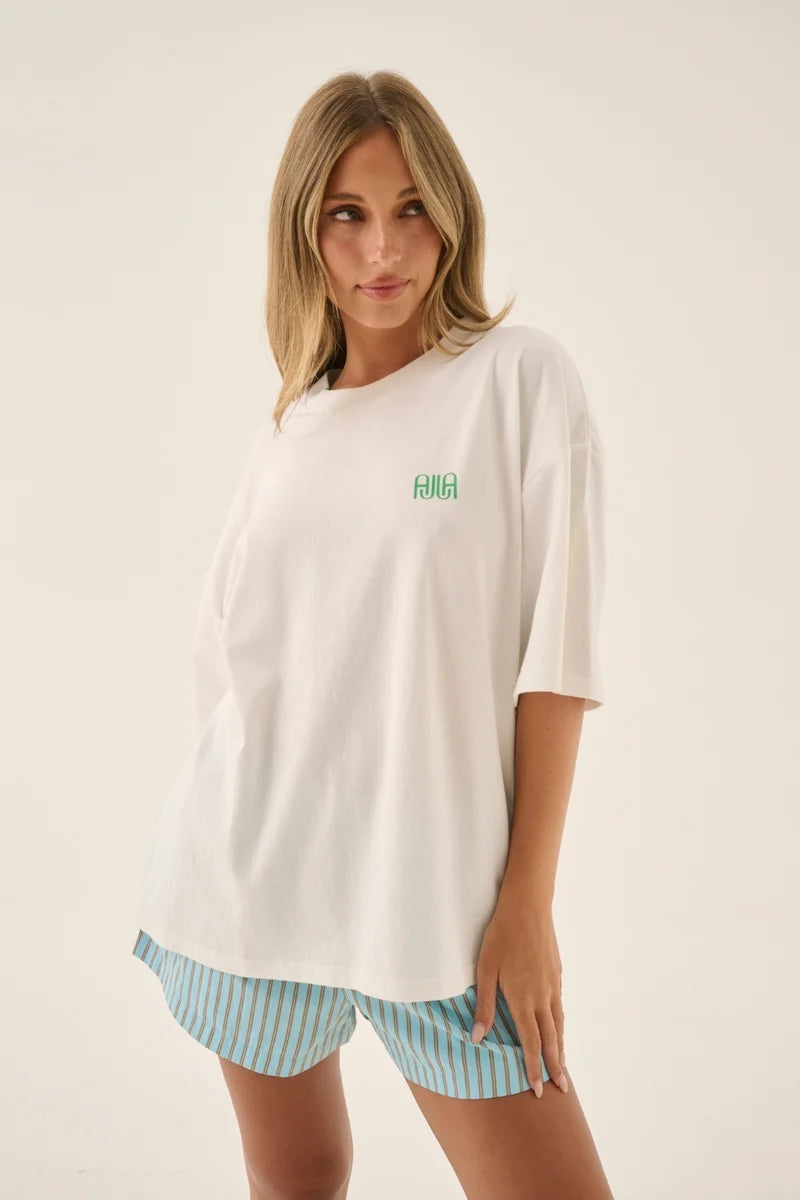 Banana Oversized Tee Snow
