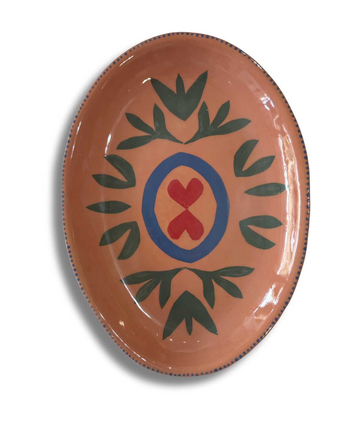 Blush Gum Large Platter Dish