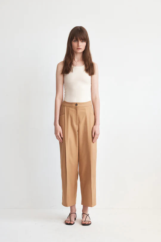 Connie Pant in Coffee Bamboo