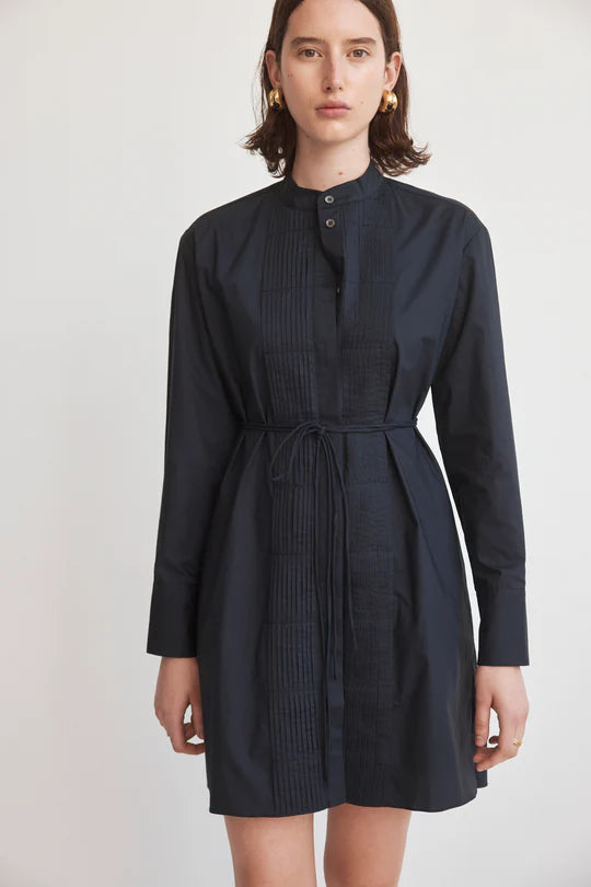 Peggy Dress in Navy