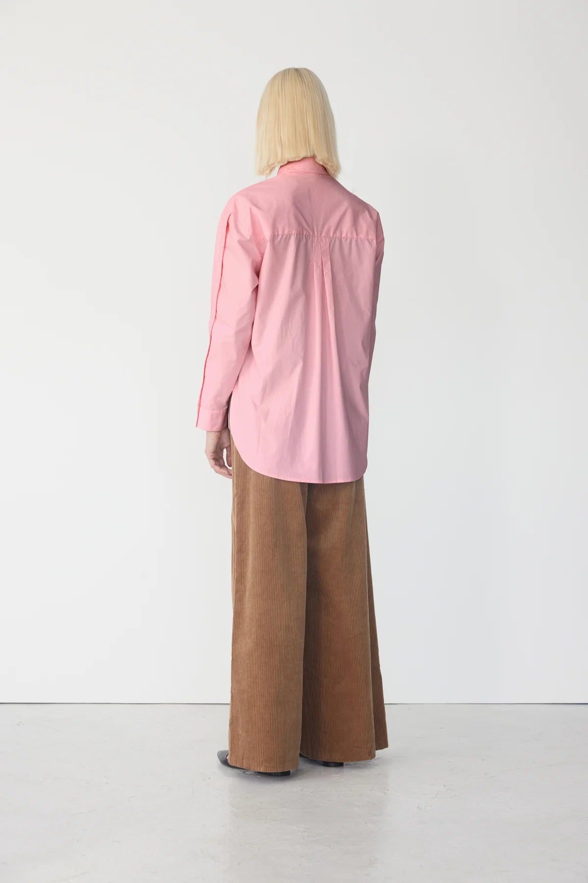 Petal Shirt in Rose Pink