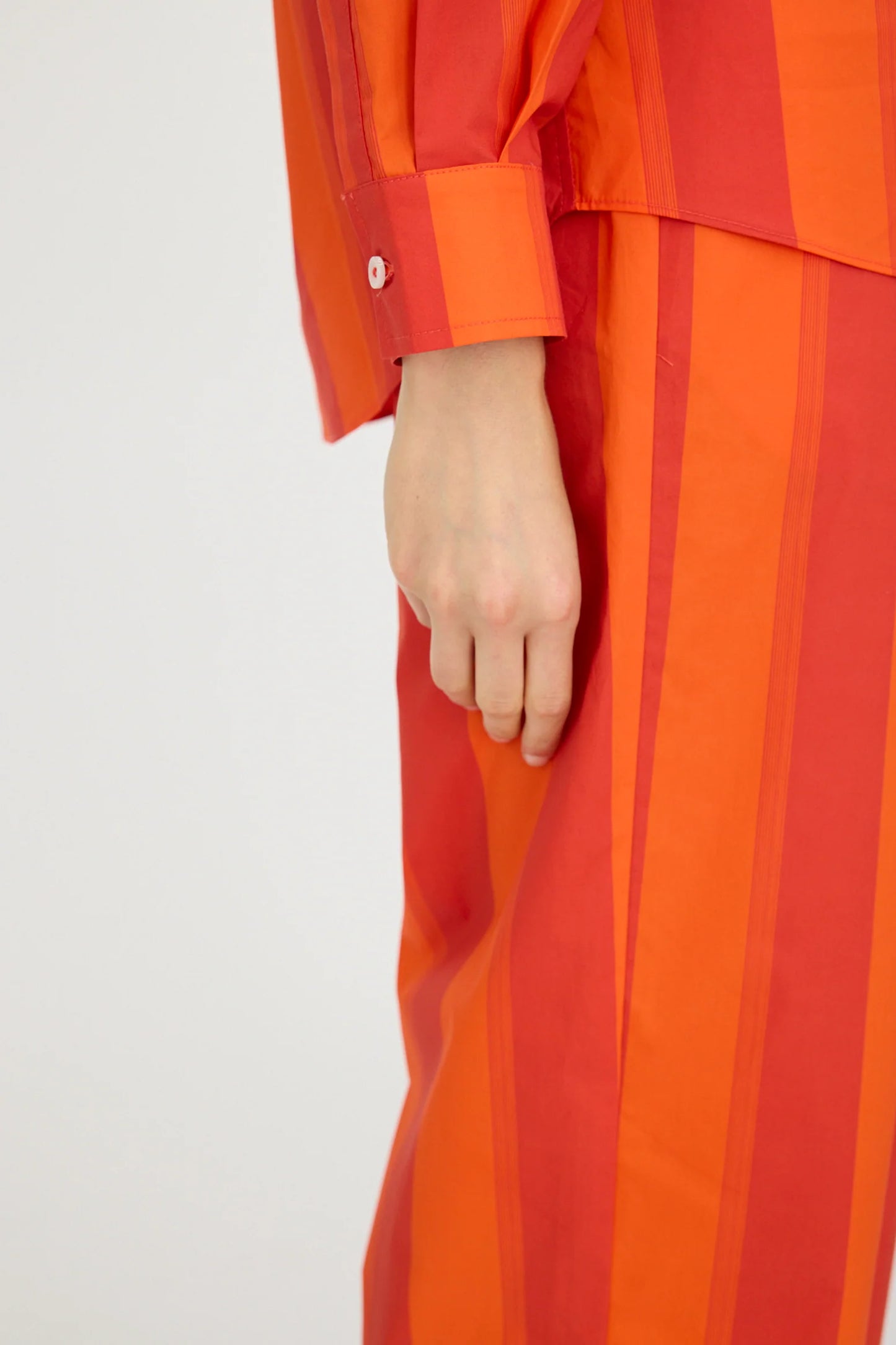 Bahia Pants in Spicy Orange Stripe