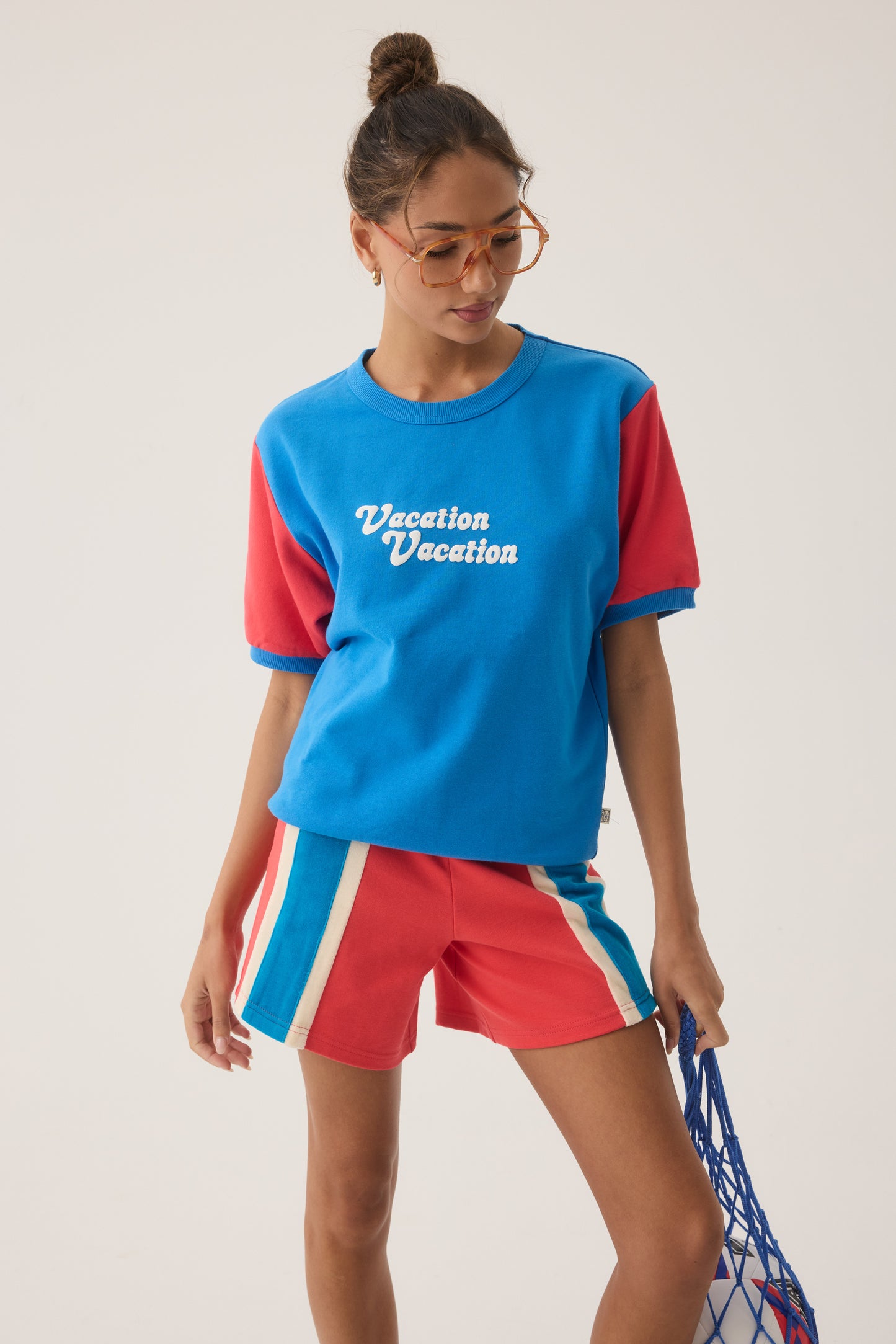 Vacation Top in French Blue