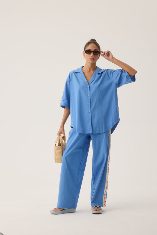 Lobster Shirt in French Blue