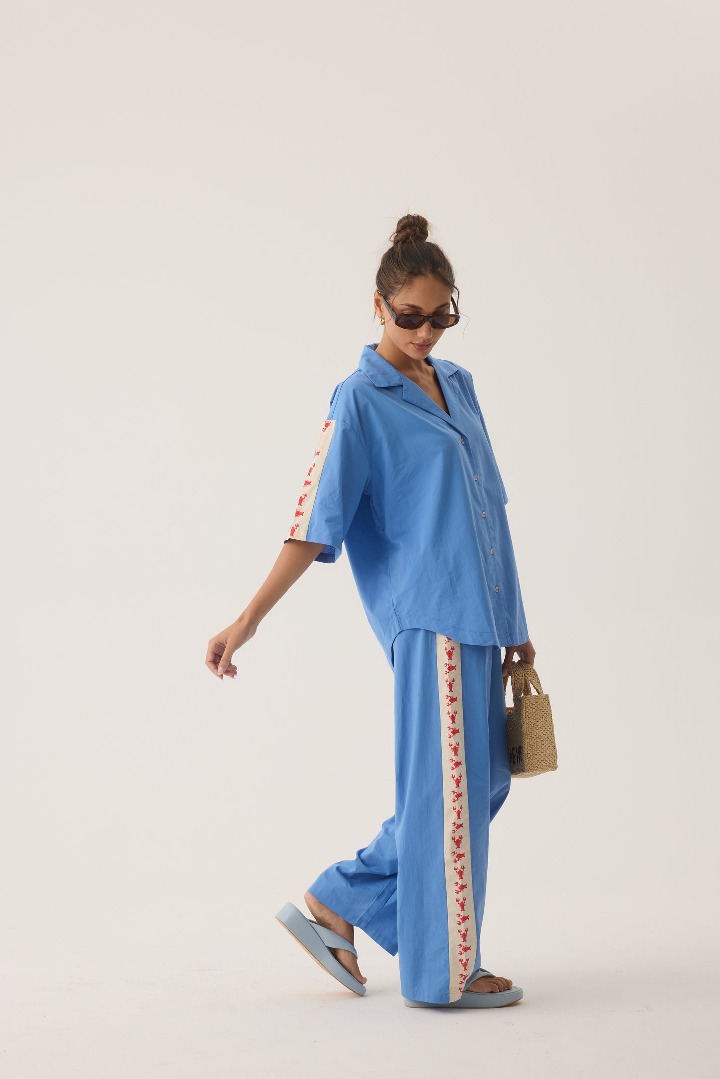 Lobster Shirt in French Blue