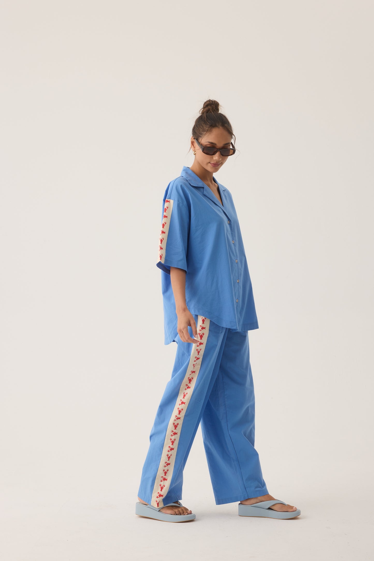 Lobster Shirt in French Blue
