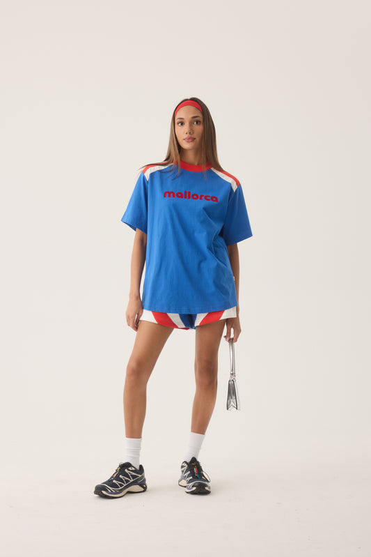 Mallorca Tee in Spanish Blue