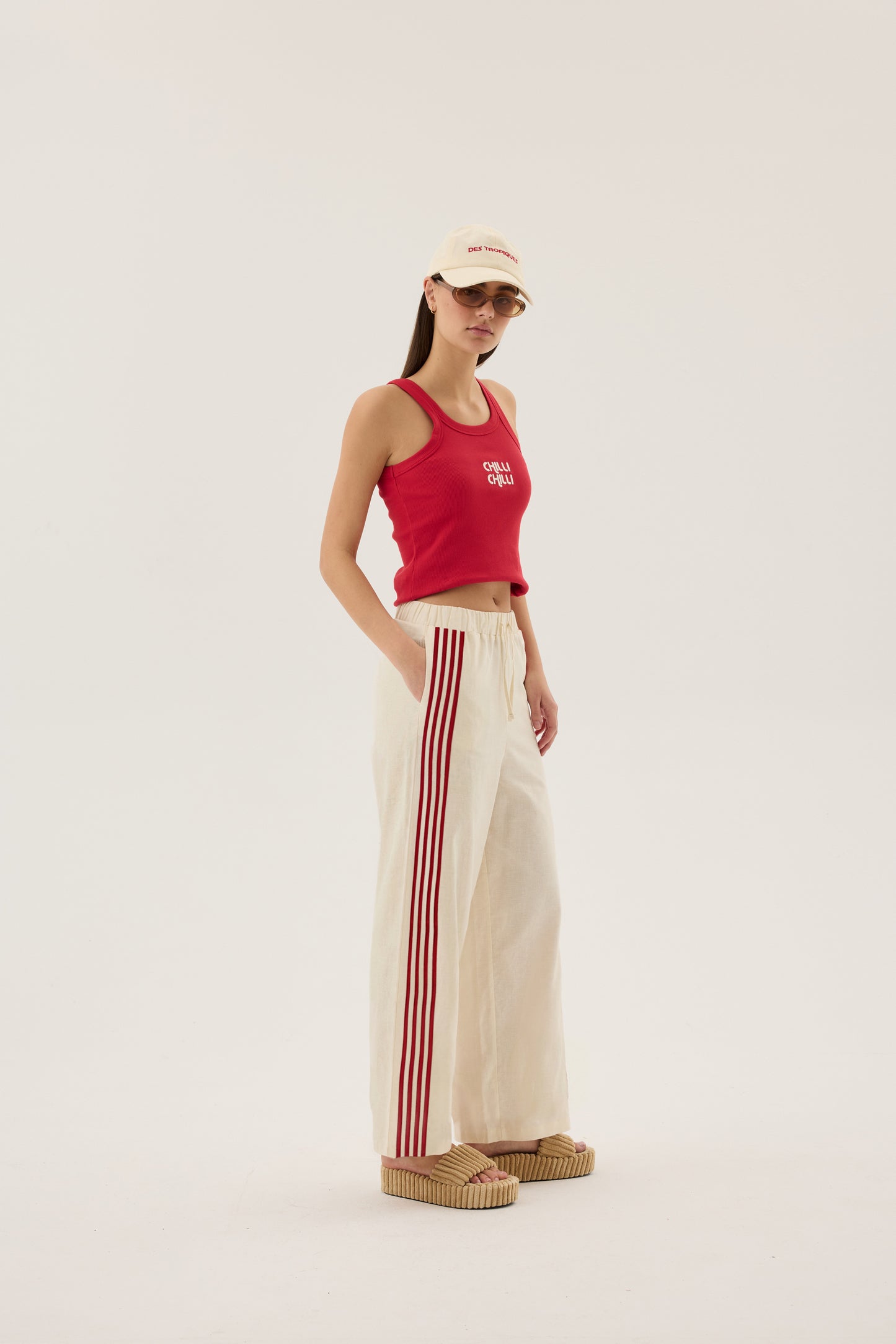 Chilli Vacay Pant in Natural