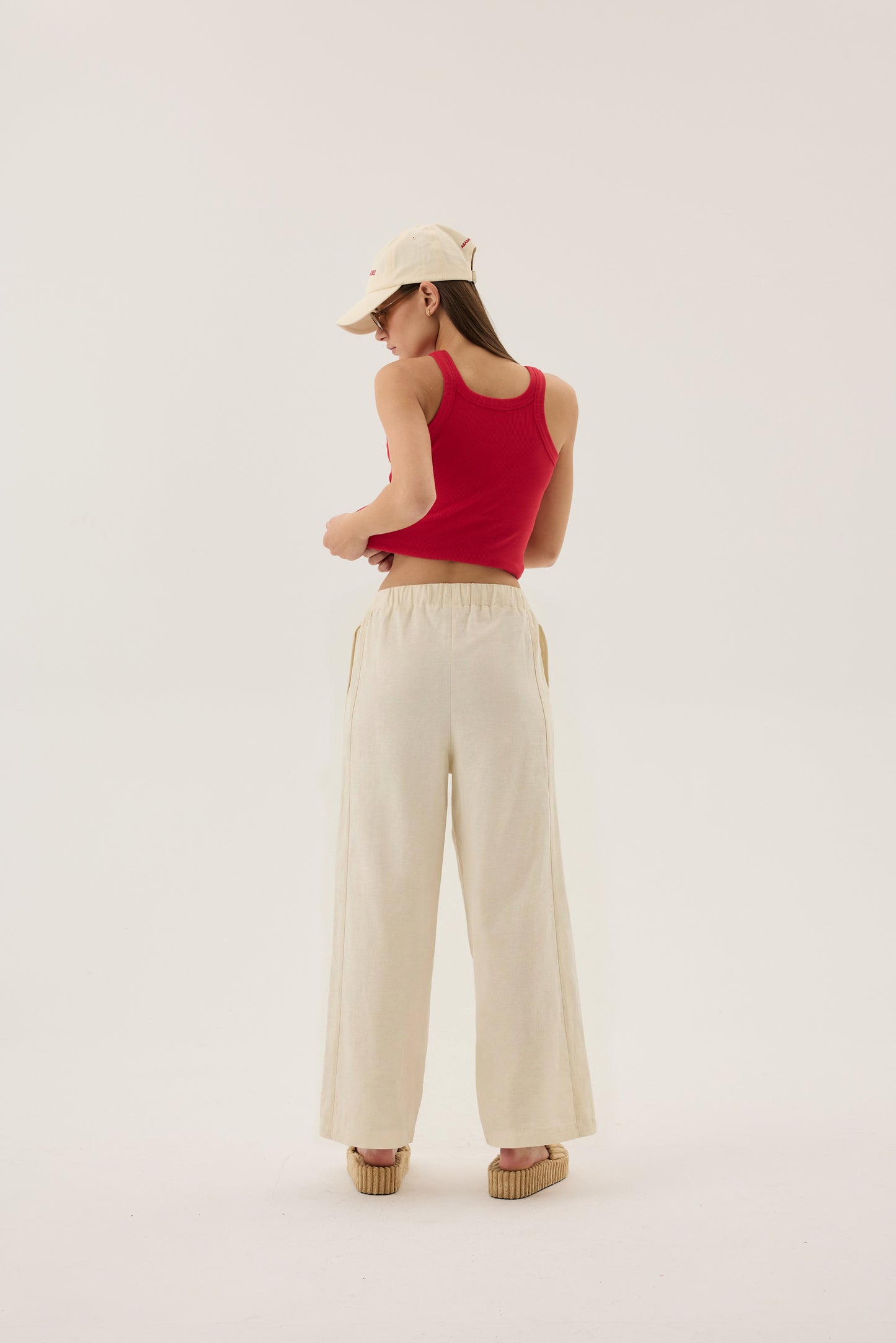 Chilli Vacay Pant in Natural