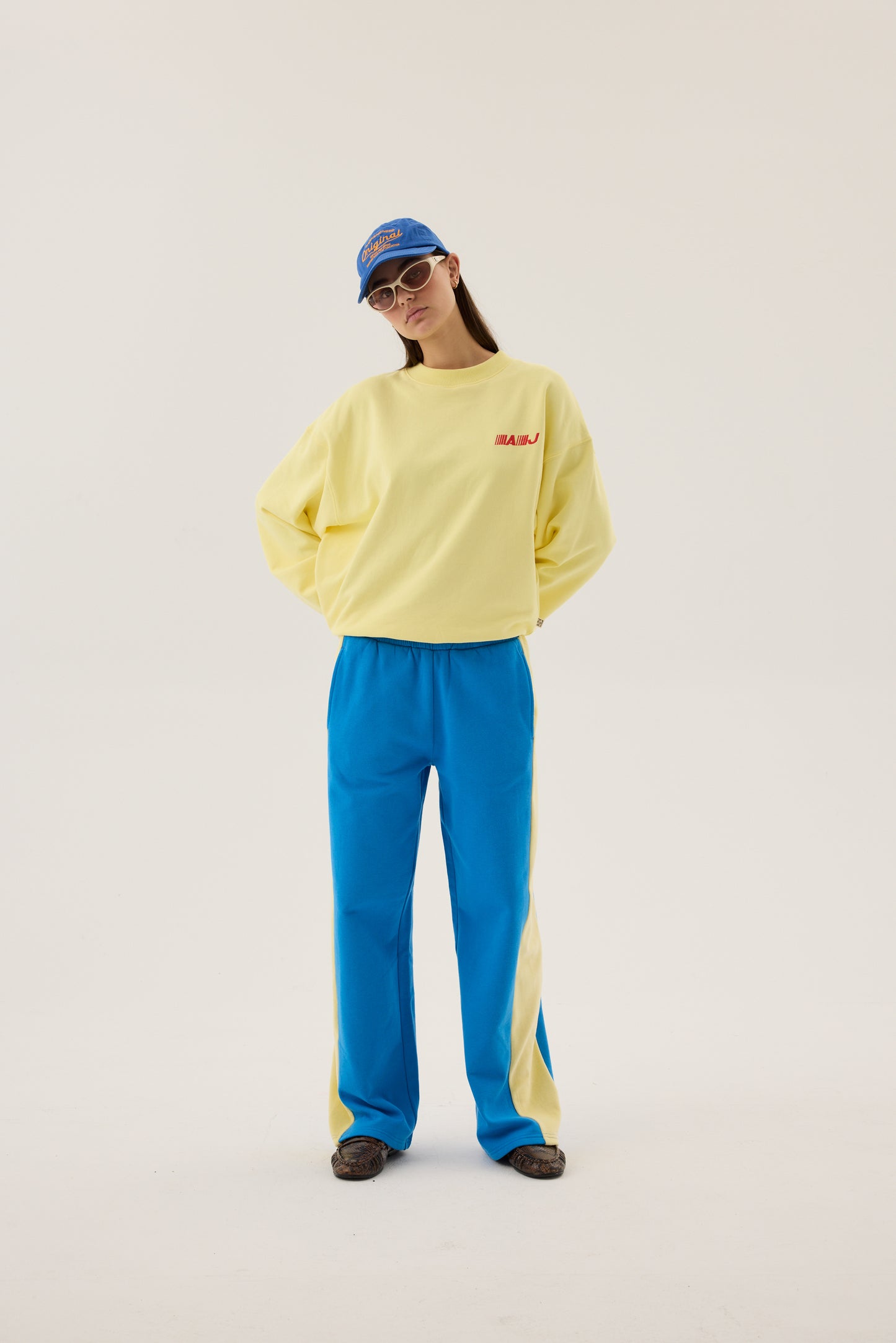 Speedy Sweatshirt in Yellow Iris
