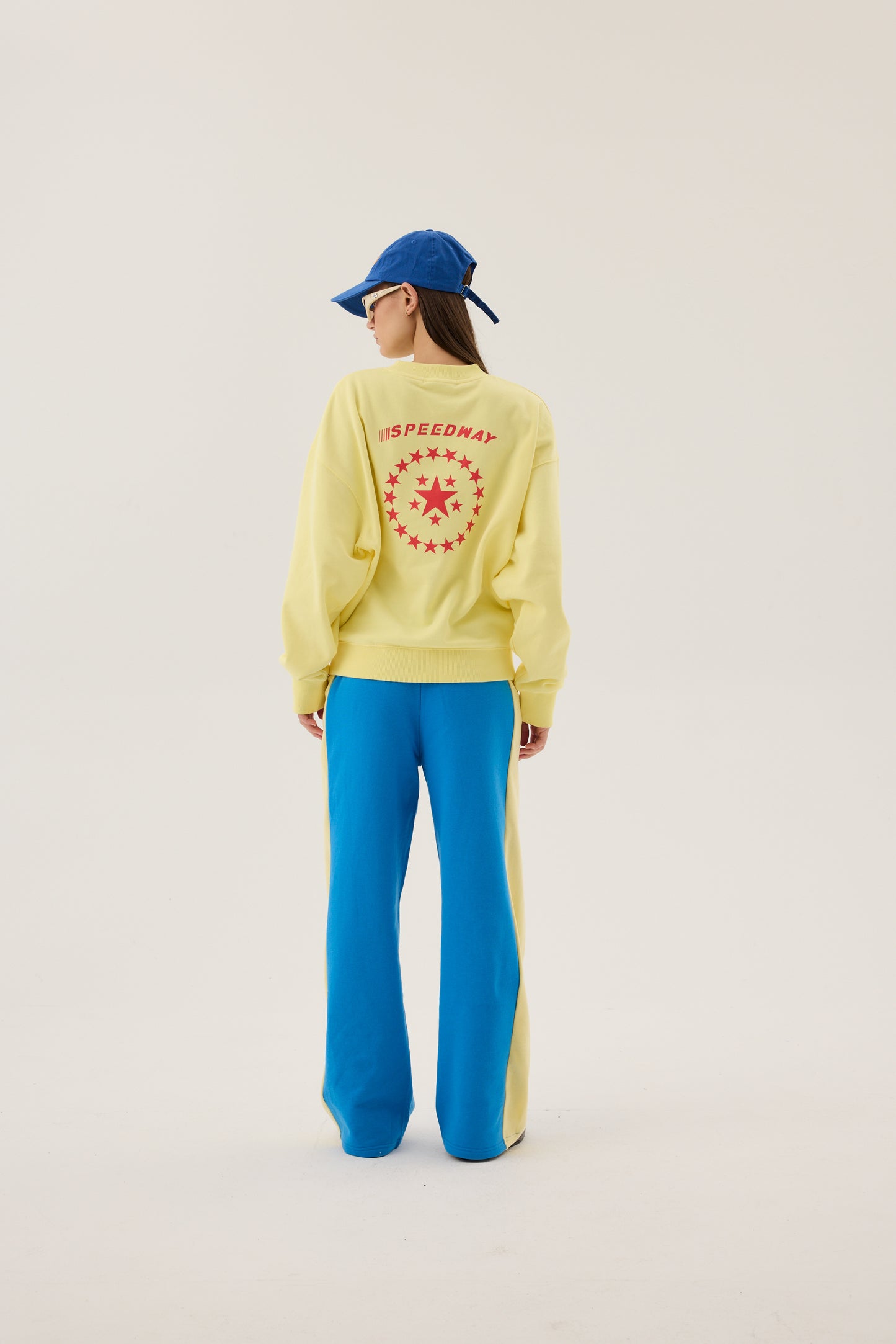 Speedy Sweatshirt in Yellow Iris