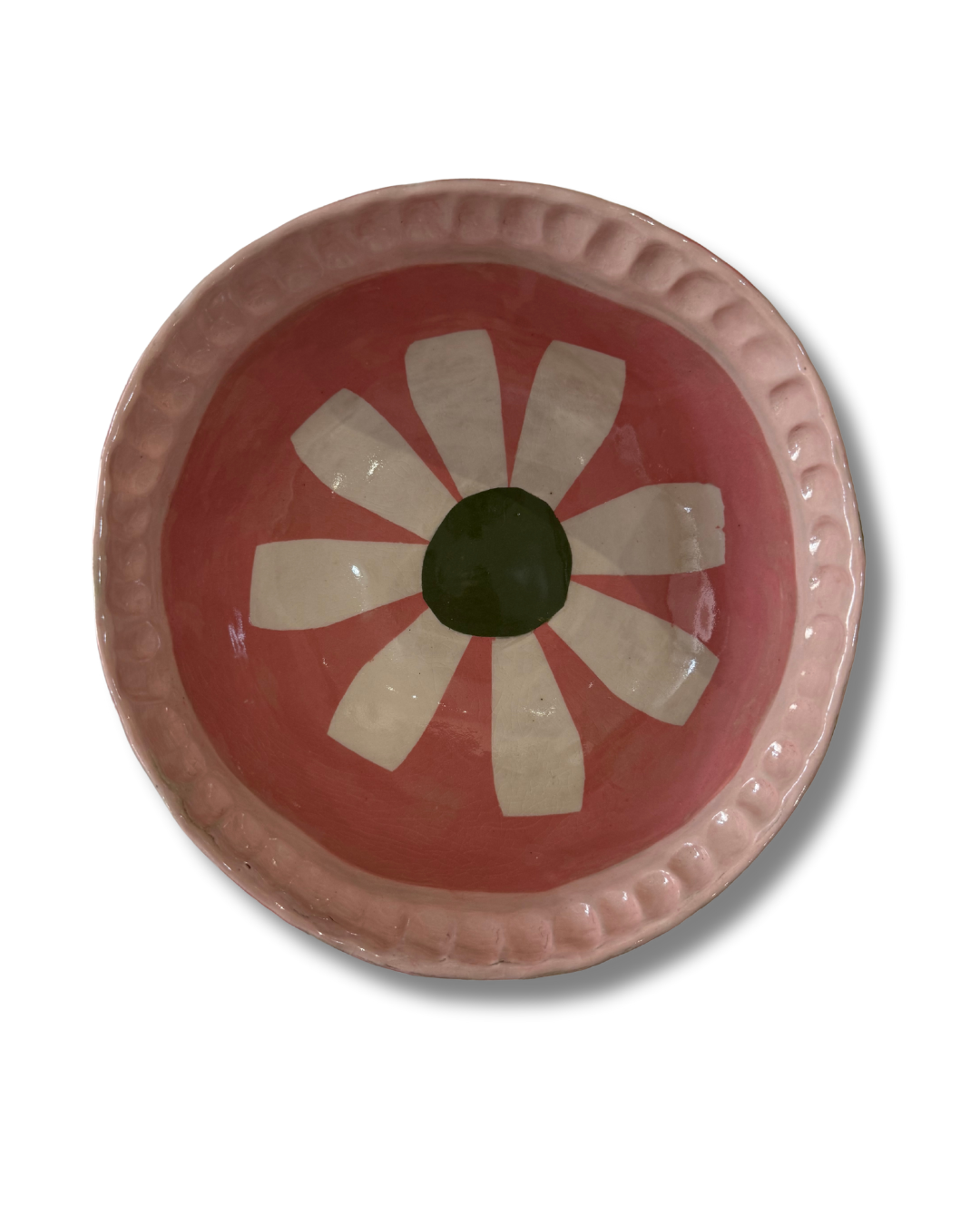Blush Daisy Large Bowl