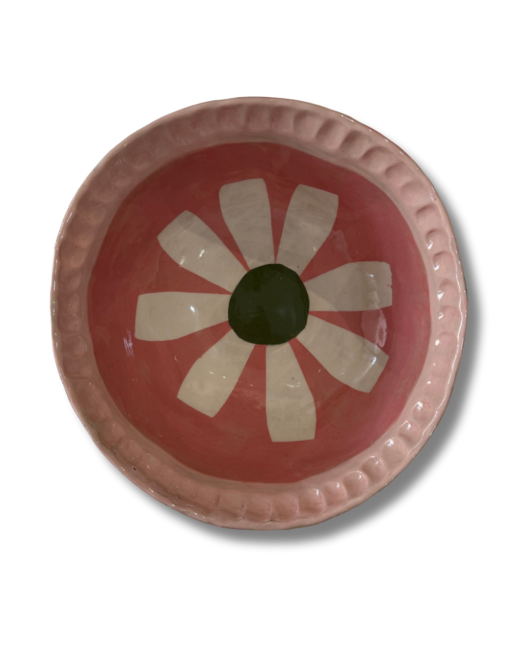 Blush Daisy Large Bowl