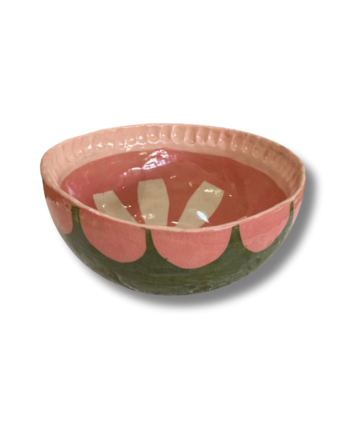 Blush Daisy Large Bowl