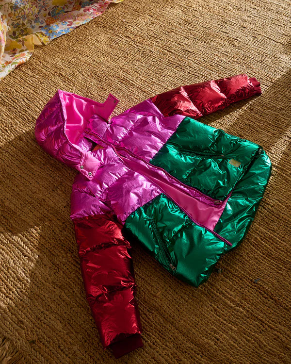 Joy Foil Puffa Jacket