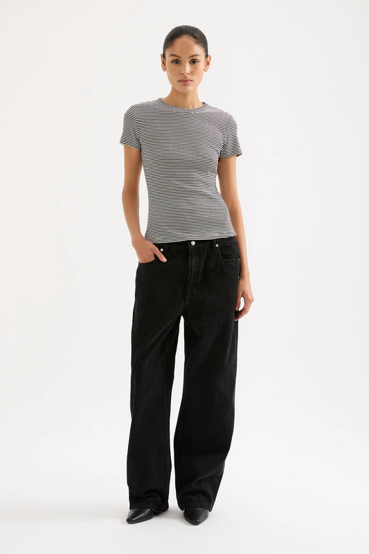 Organic Baggy Jean in Vintage Black