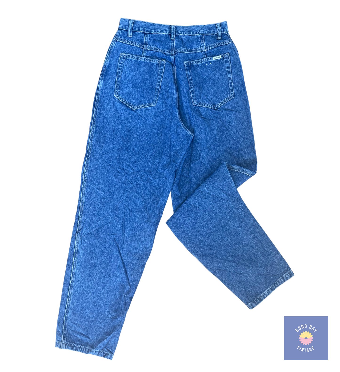 1990's Bill Blass Pleated Front Jeans
