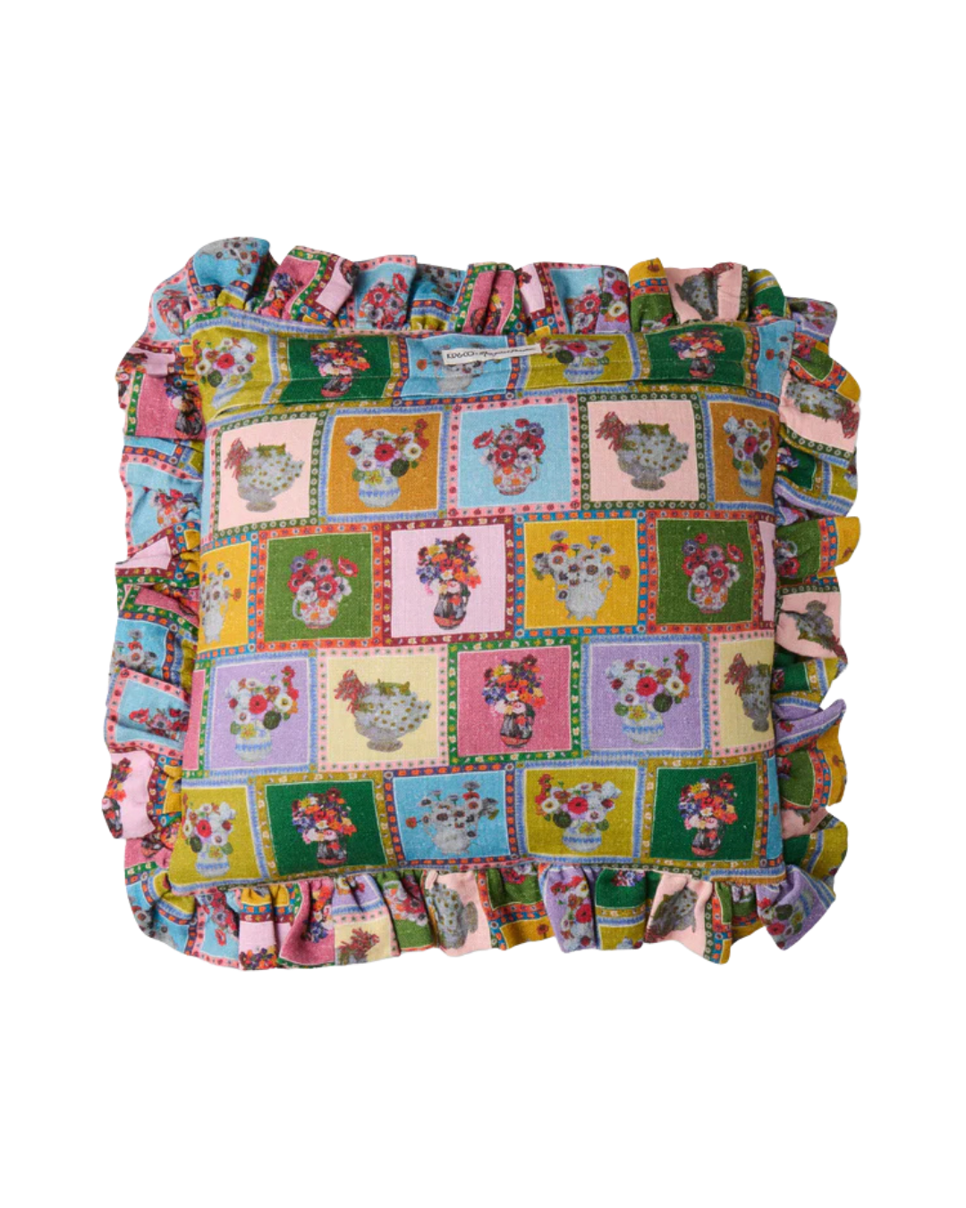 Kip & Co x Margaret Preston Margaret's Vase Frill Upholstery Cushion