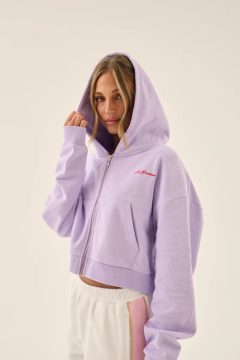 A James Zip Hoodie