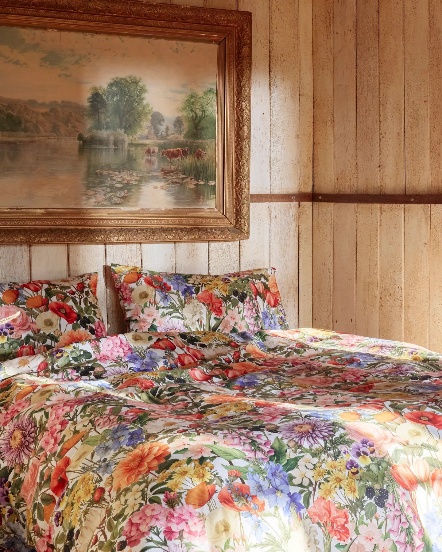 Cottage Garden Organic Cotton Pillowcases