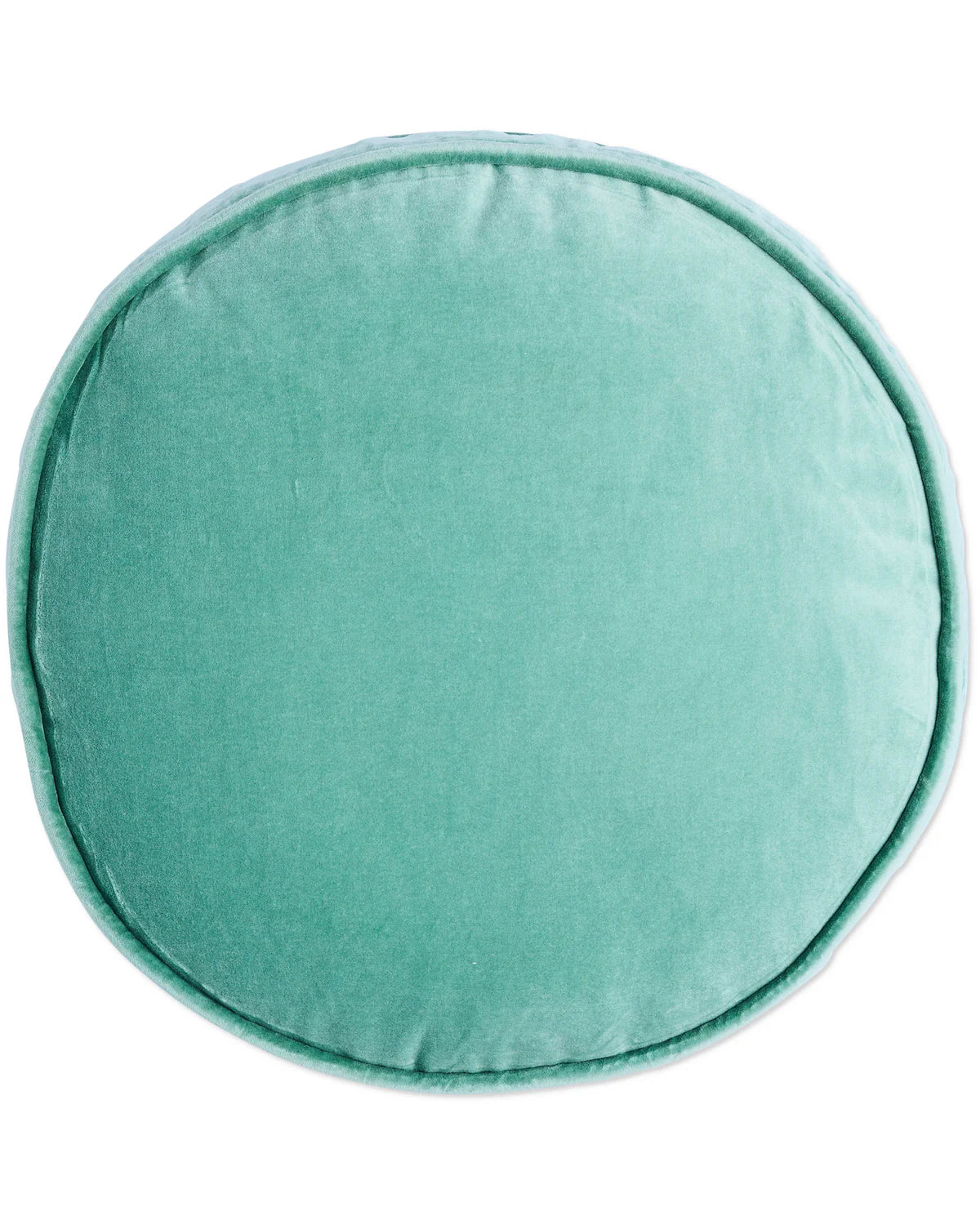 Pistachio Velvet Pea Cushion