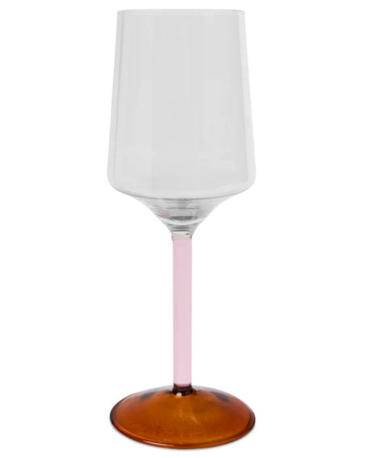 Marshmallow and Marmalade Vino Glass 2 Piece Set