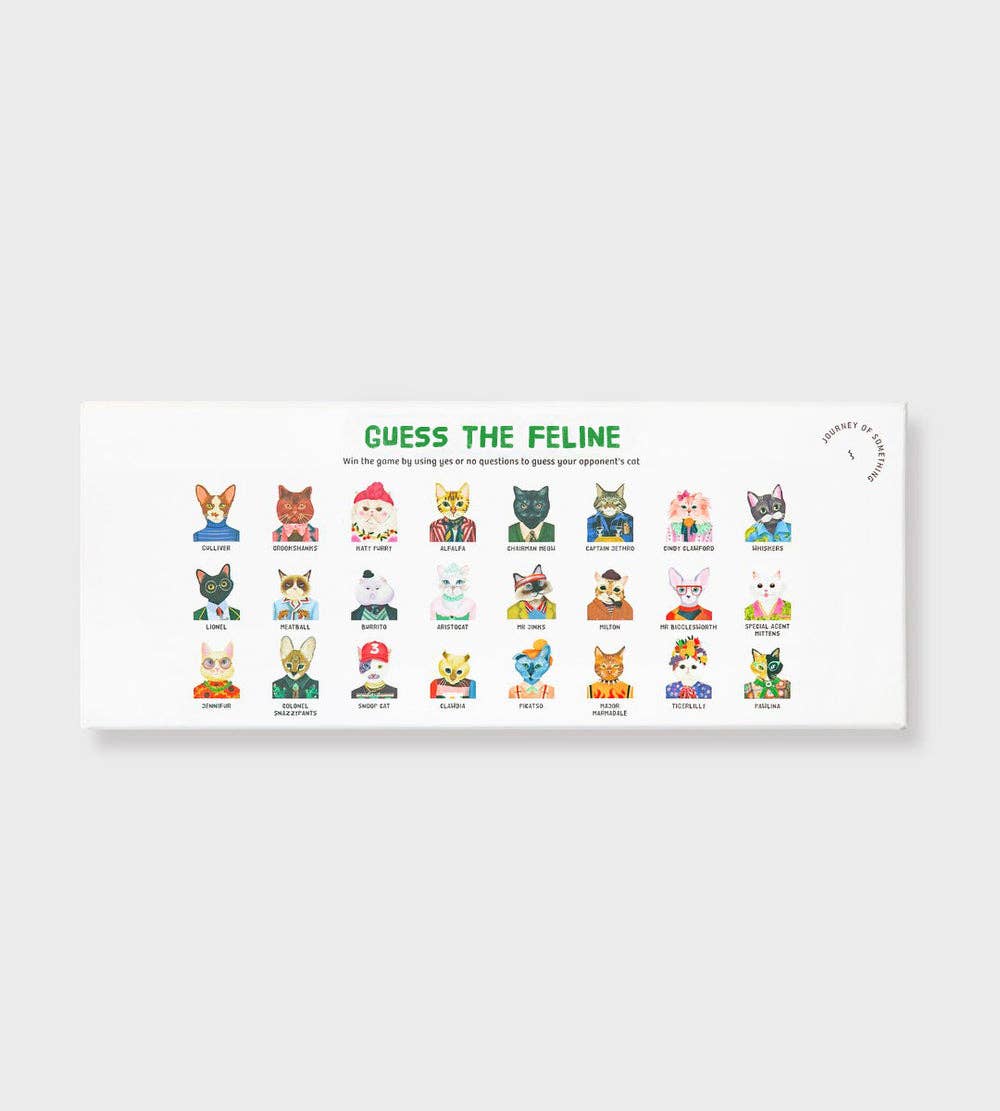 Guess The Feline Card Game