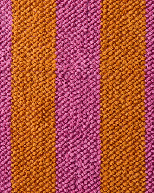 Fun Times Stripe RoundBath Mat