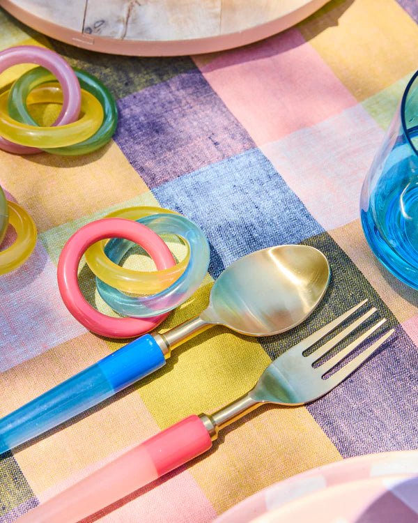 Bejewelled Trinity Napkin Rings Set