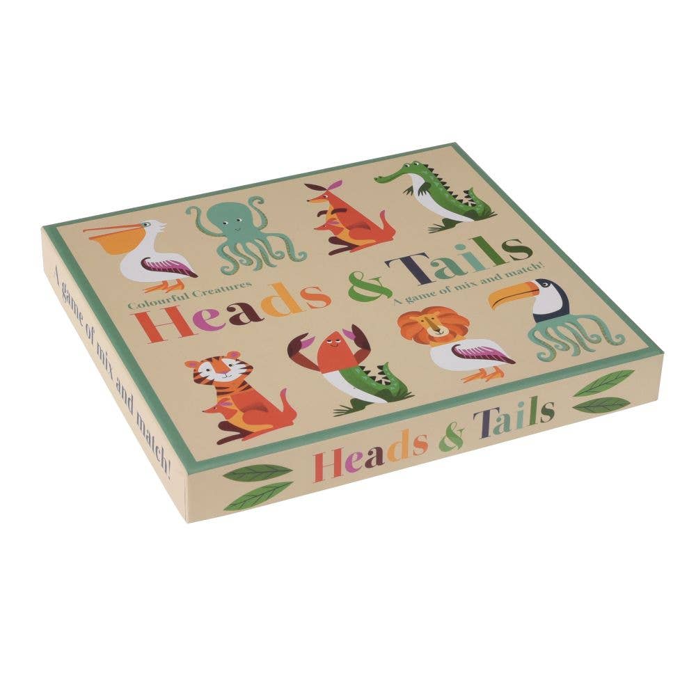 Rex London Heads  Tails Game Colourful Creatures