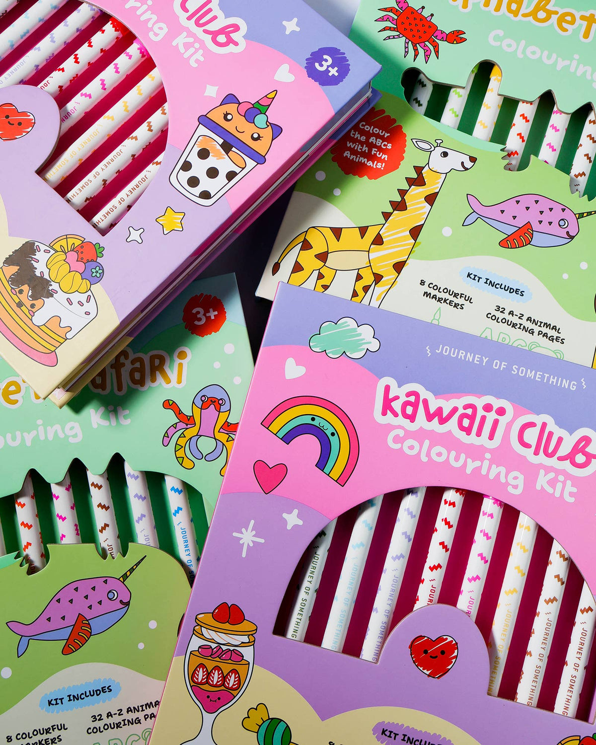 Kawaii Club Colouring Kit
