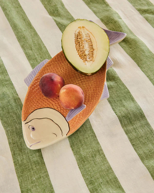 Fiji Fish Serving Dish