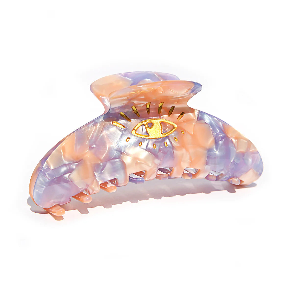 Lilac Pink Claw Clip