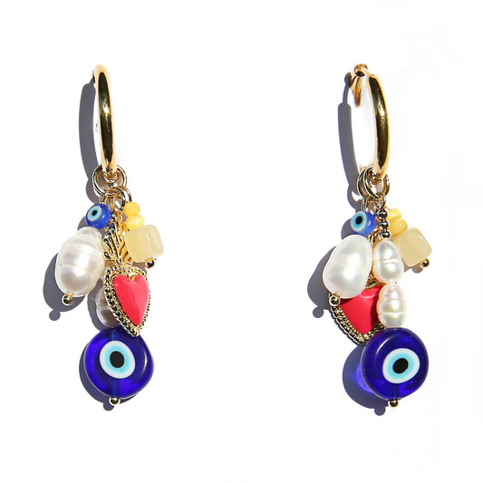 Limoncello Huggie Hoops