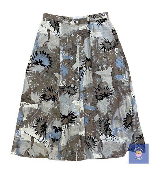 90's Lagotte Print Skirt