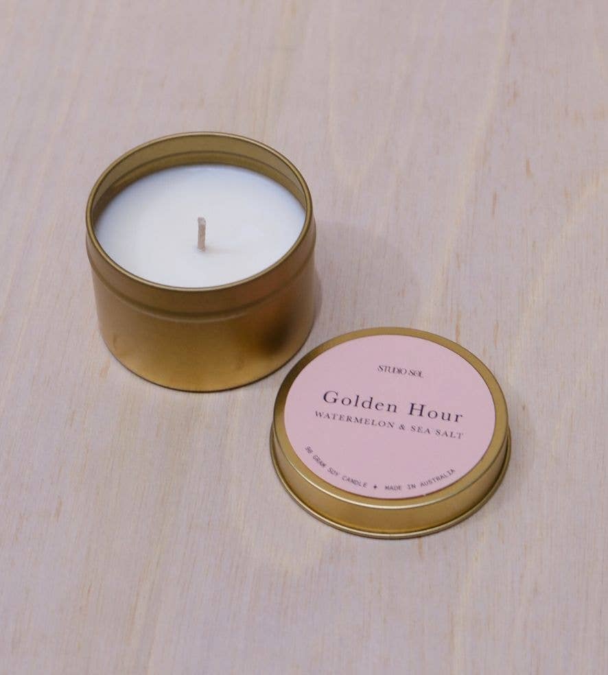 Studio Sol Travel Tin Candles