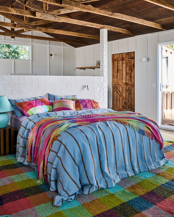 Ponza Tartan Woven Throw