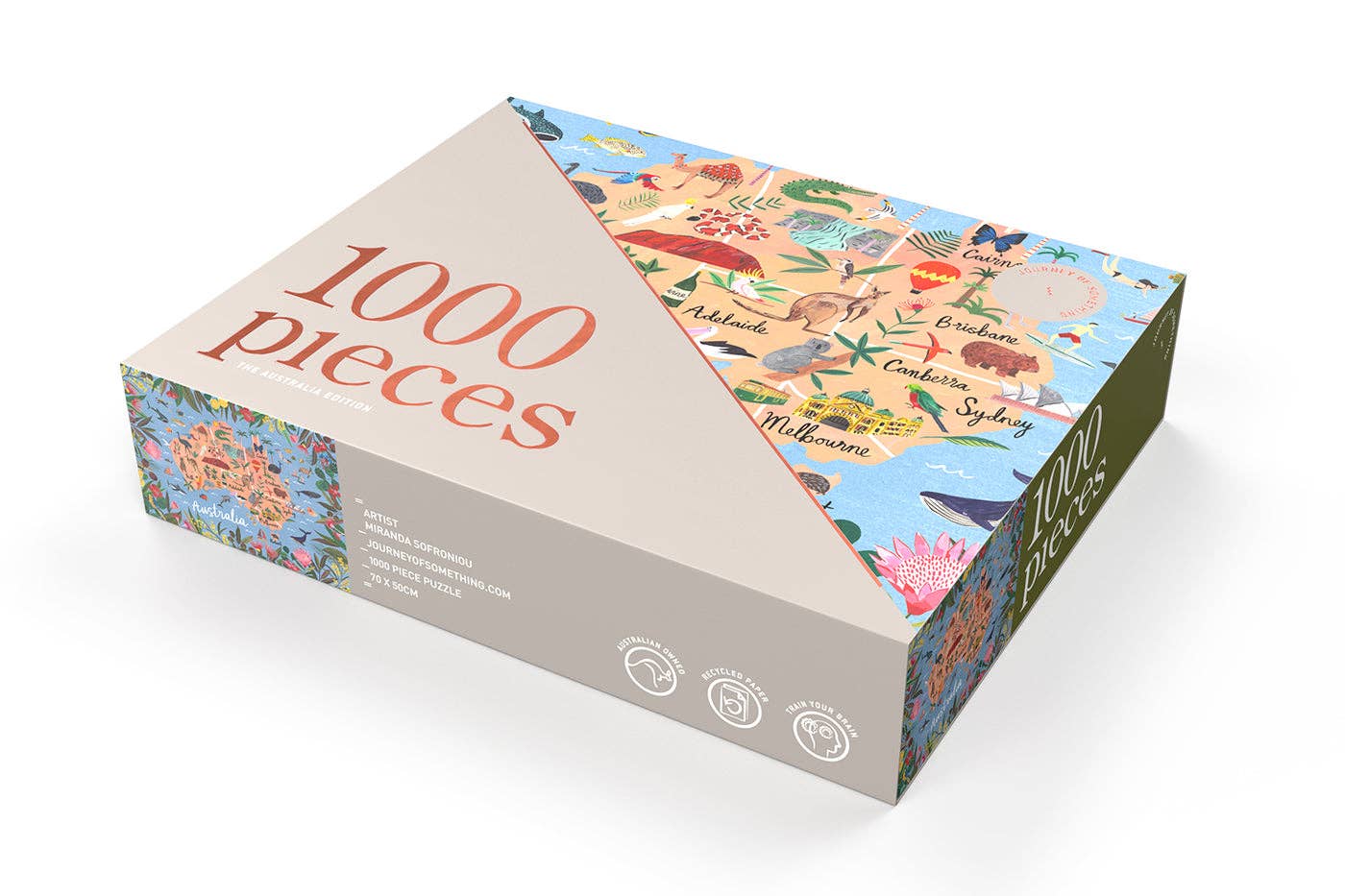 1000 Piece Jigsaw Puzzle - Australia Edition