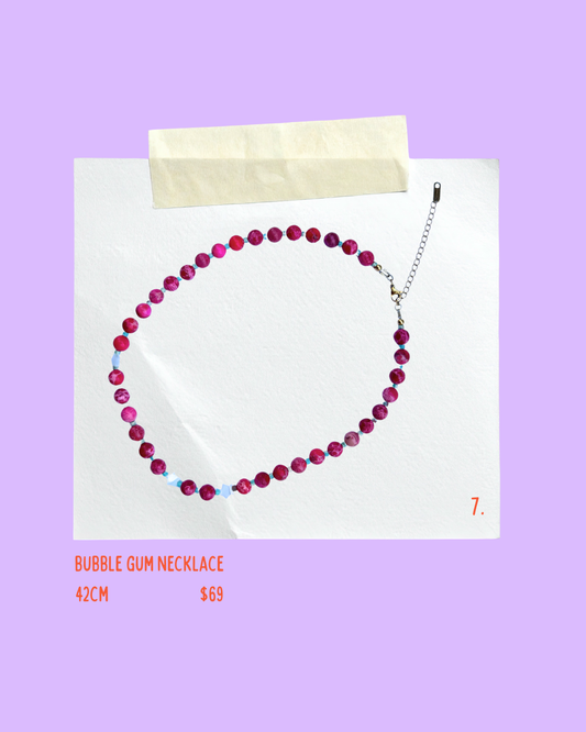 Bubble Gum Necklace
