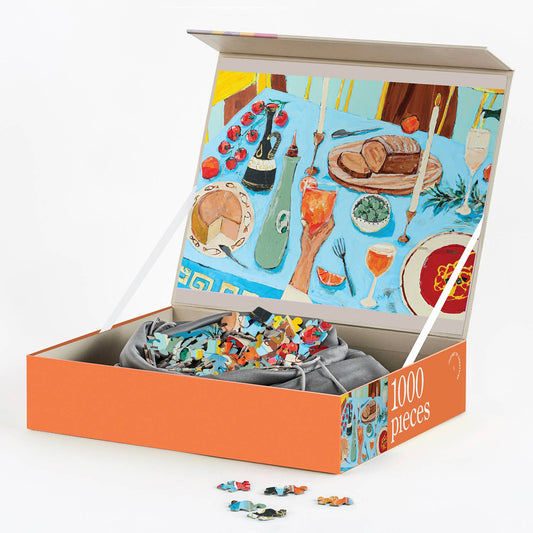 1000 Piece Puzzle - Feast On The Sunlit Terrace